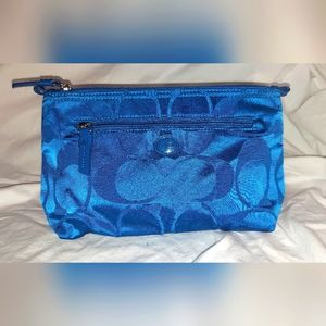 Coach Signature Cosmetic Bag Pouch